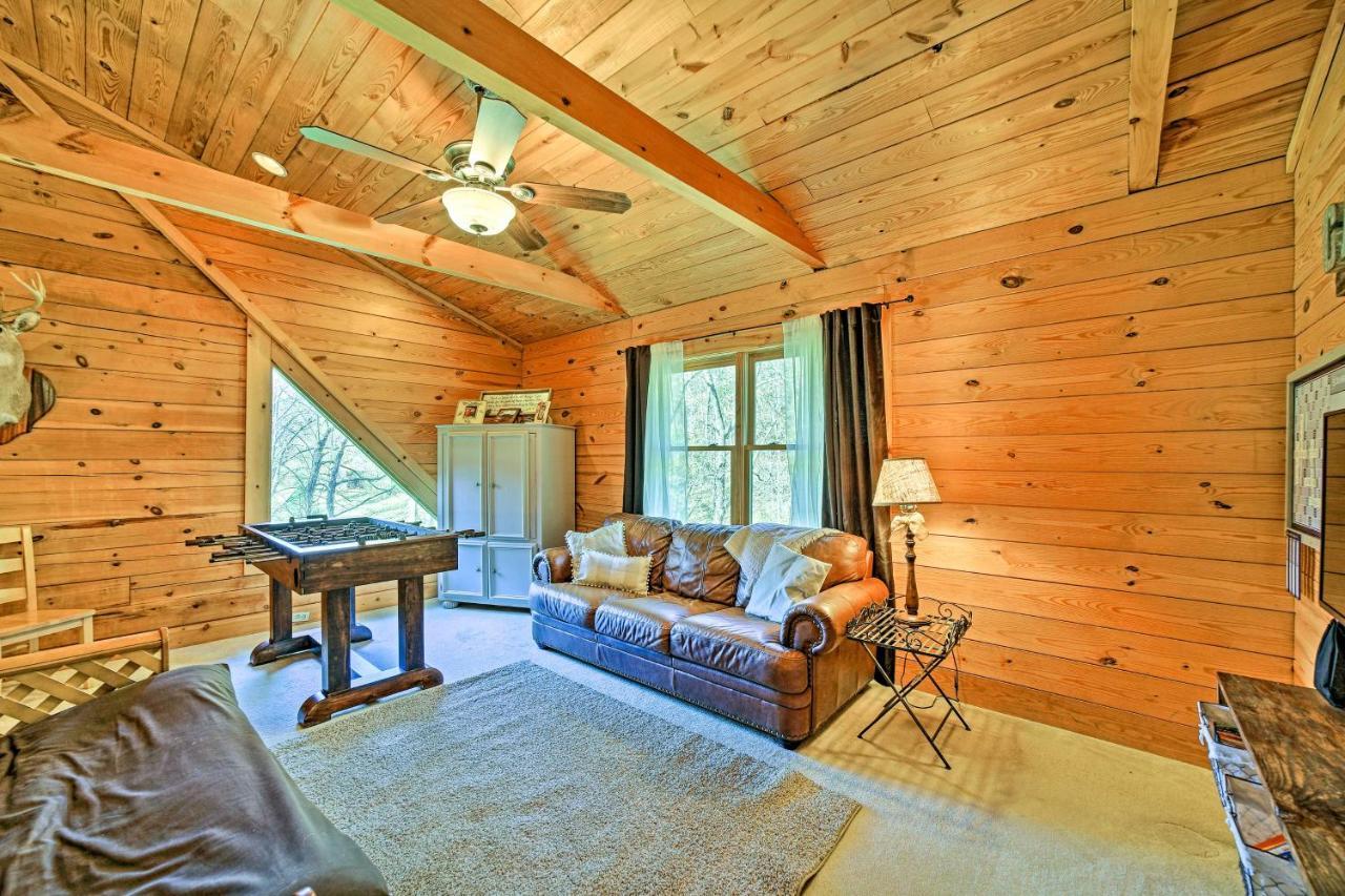 Creekside Bryson City Cabin With Private Hot Tub Villa Exterior photo